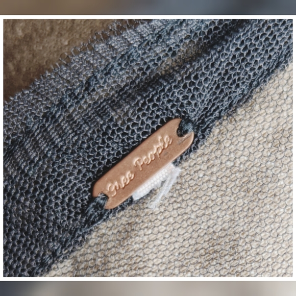 Free People Sheer Black Lace Top (✔️measurements) - Picture 4 of 6